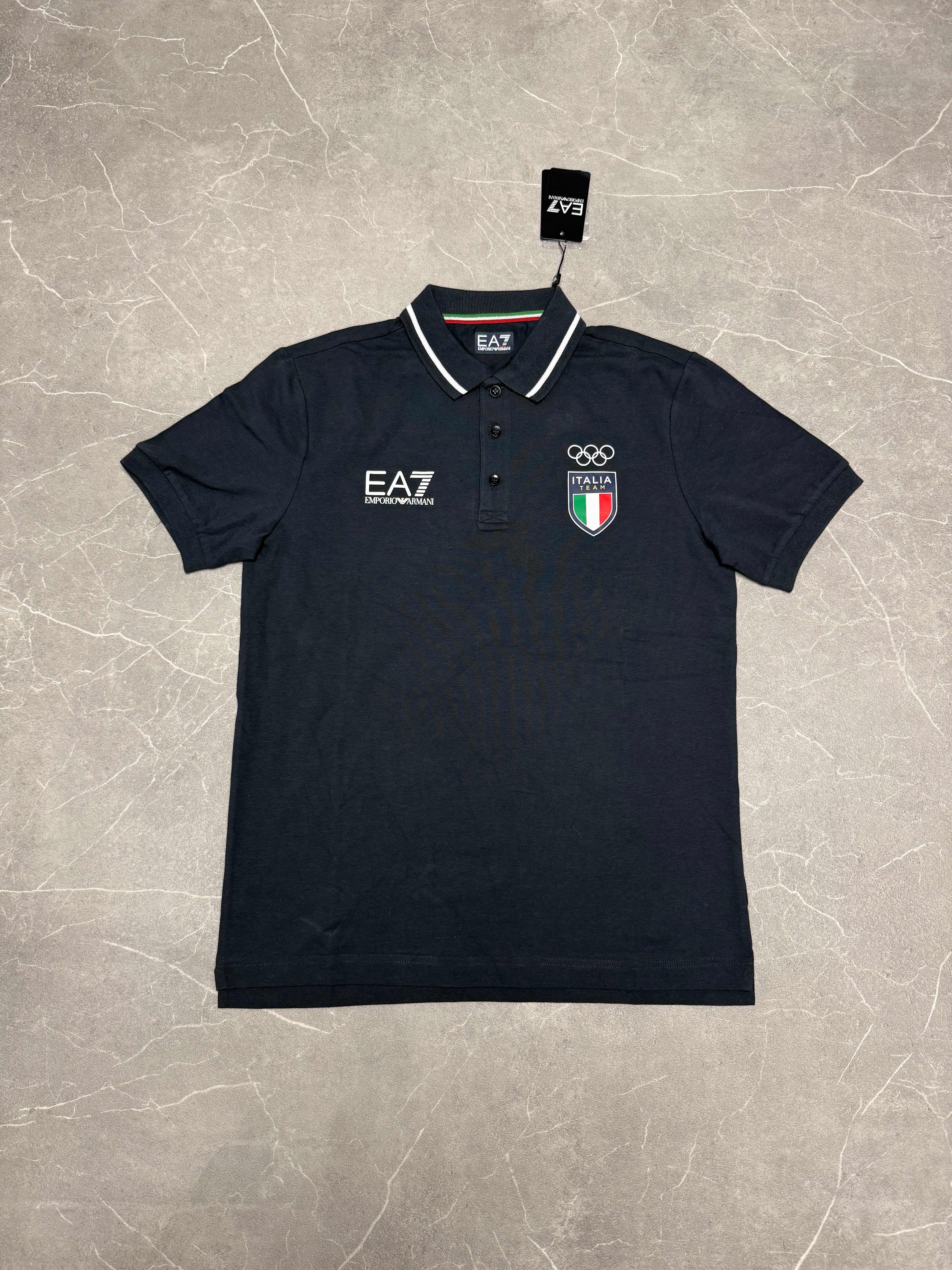 Ea7 Italia Shirt schwarz M