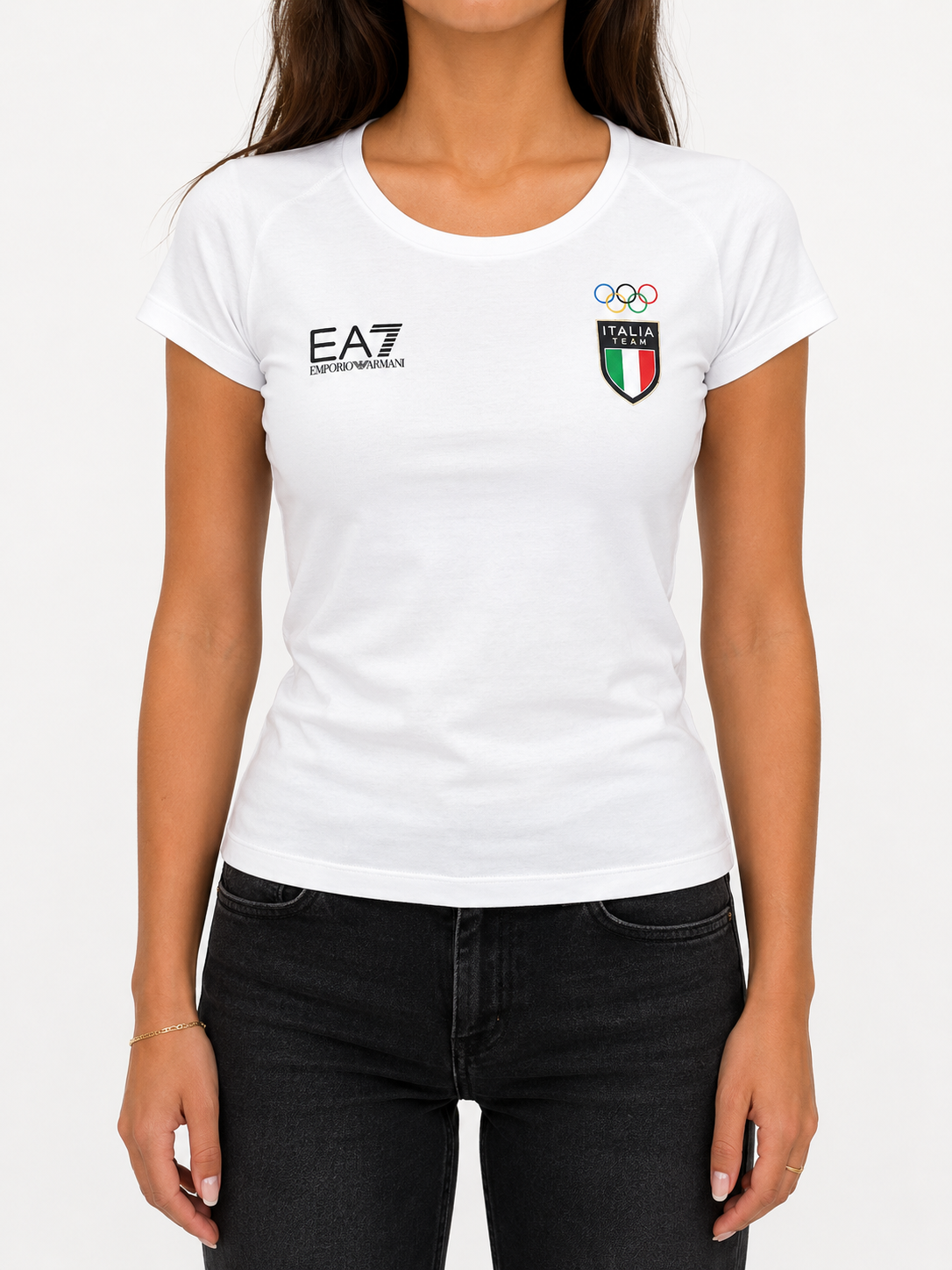 Ea7 Italia Olympia Damenshirt (L)