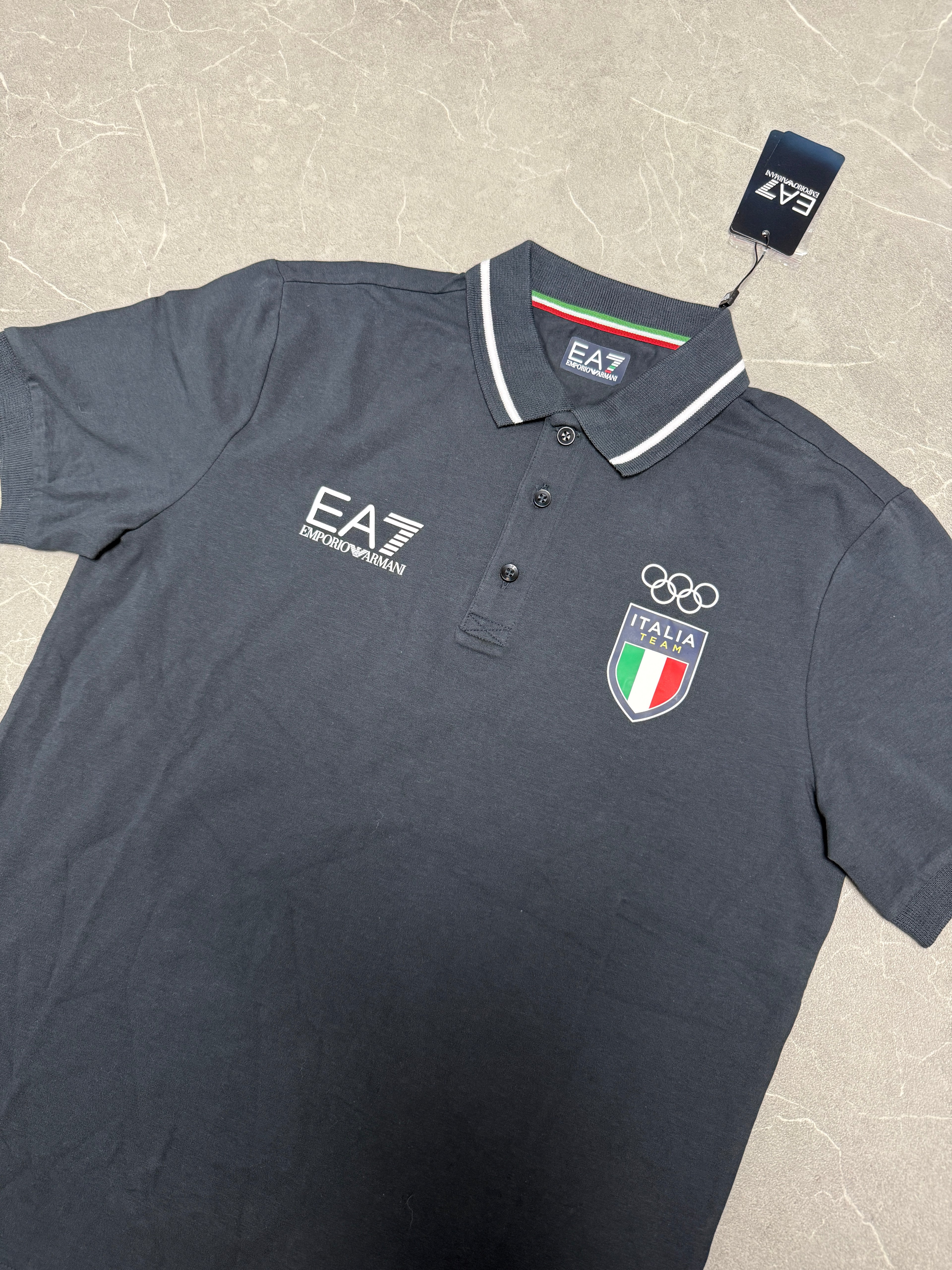 Ea7 Italia Shirt schwarz M