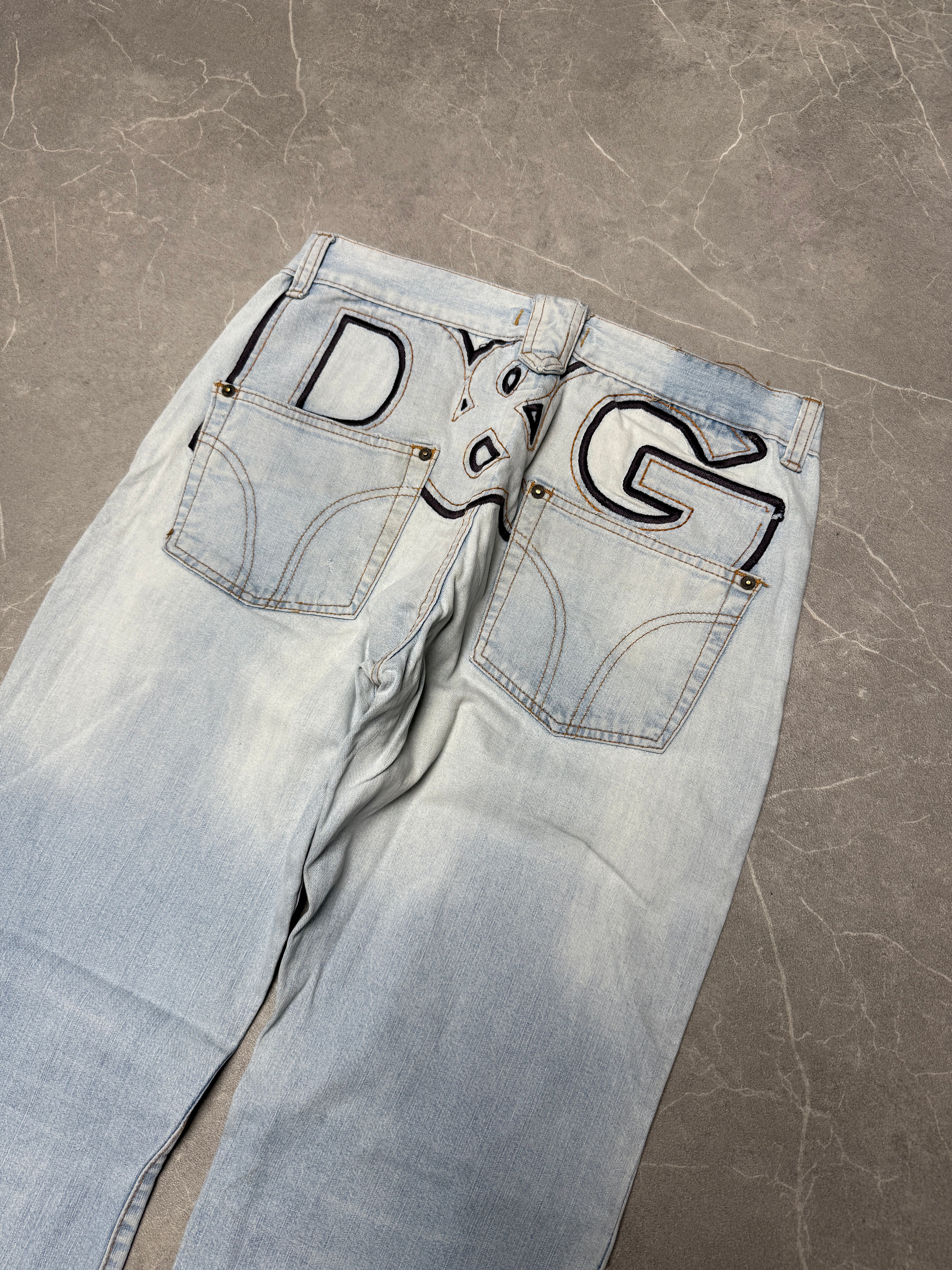 Dolce Gabbana printed jeans M