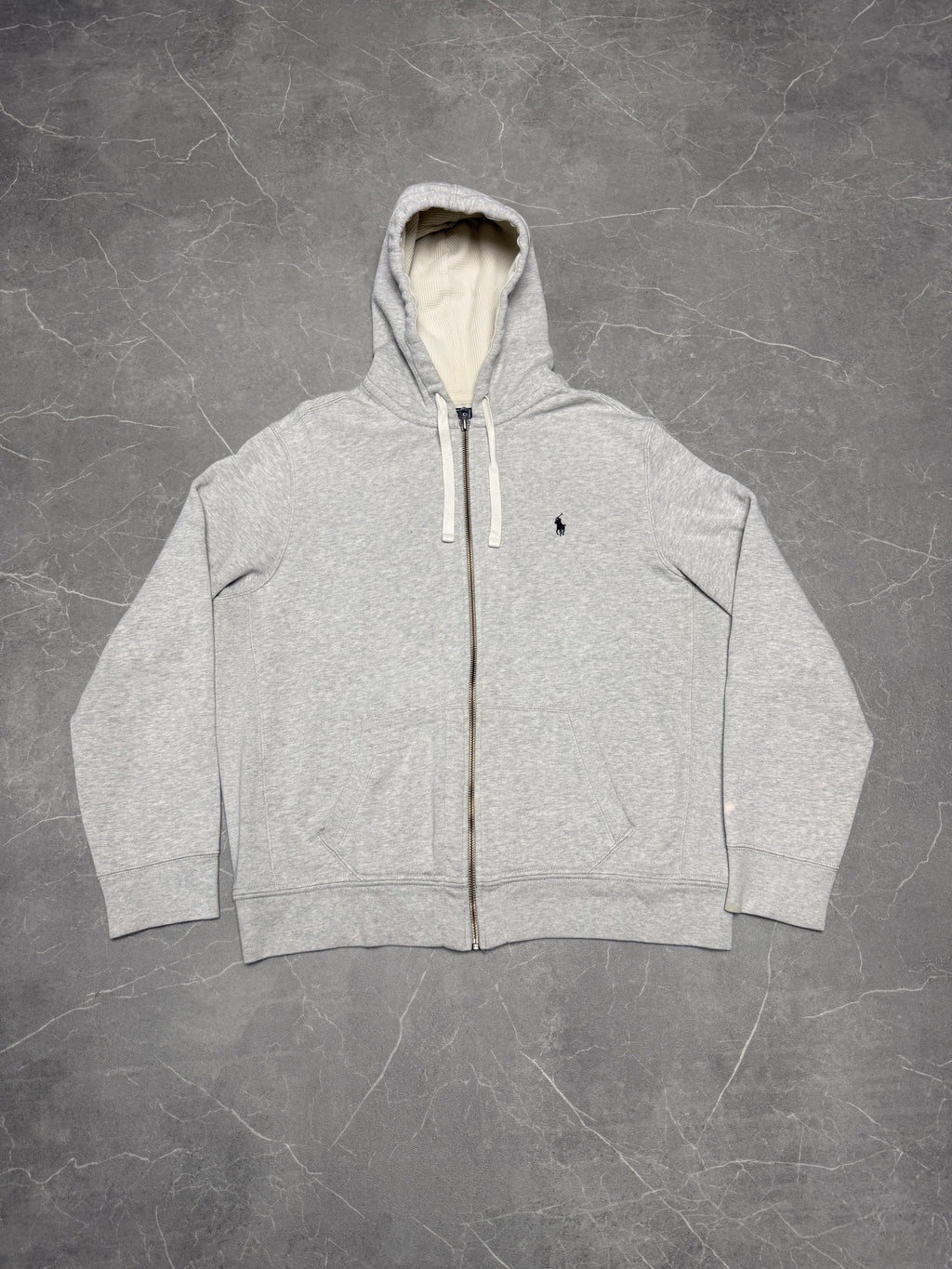 Ralph Lauren Zipper Grau XL