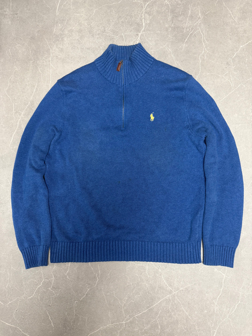 Ralph Lauren Half-Zip blau M