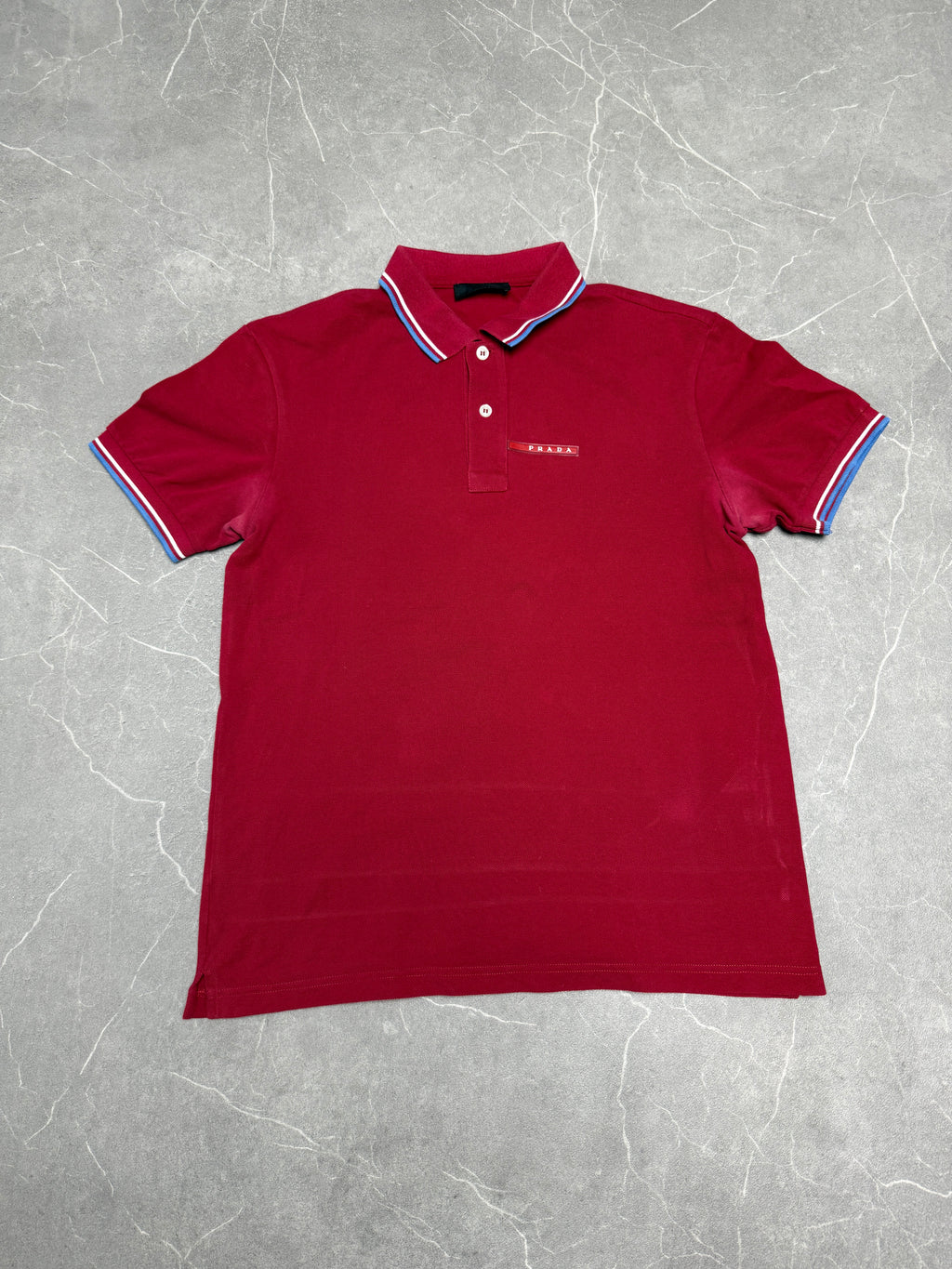 Prada Poloshirt rot M
