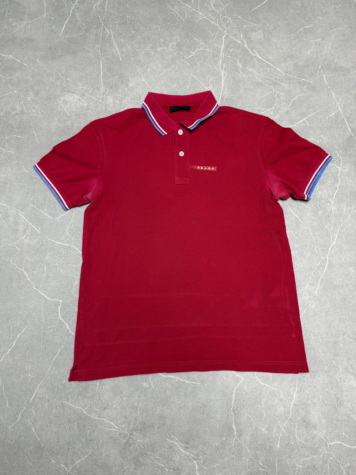 Prada Poloshirt rot M